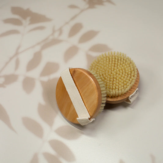 Round Dry Body Brush