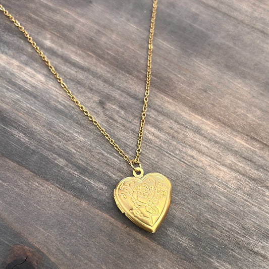 Heart Locket Necklace