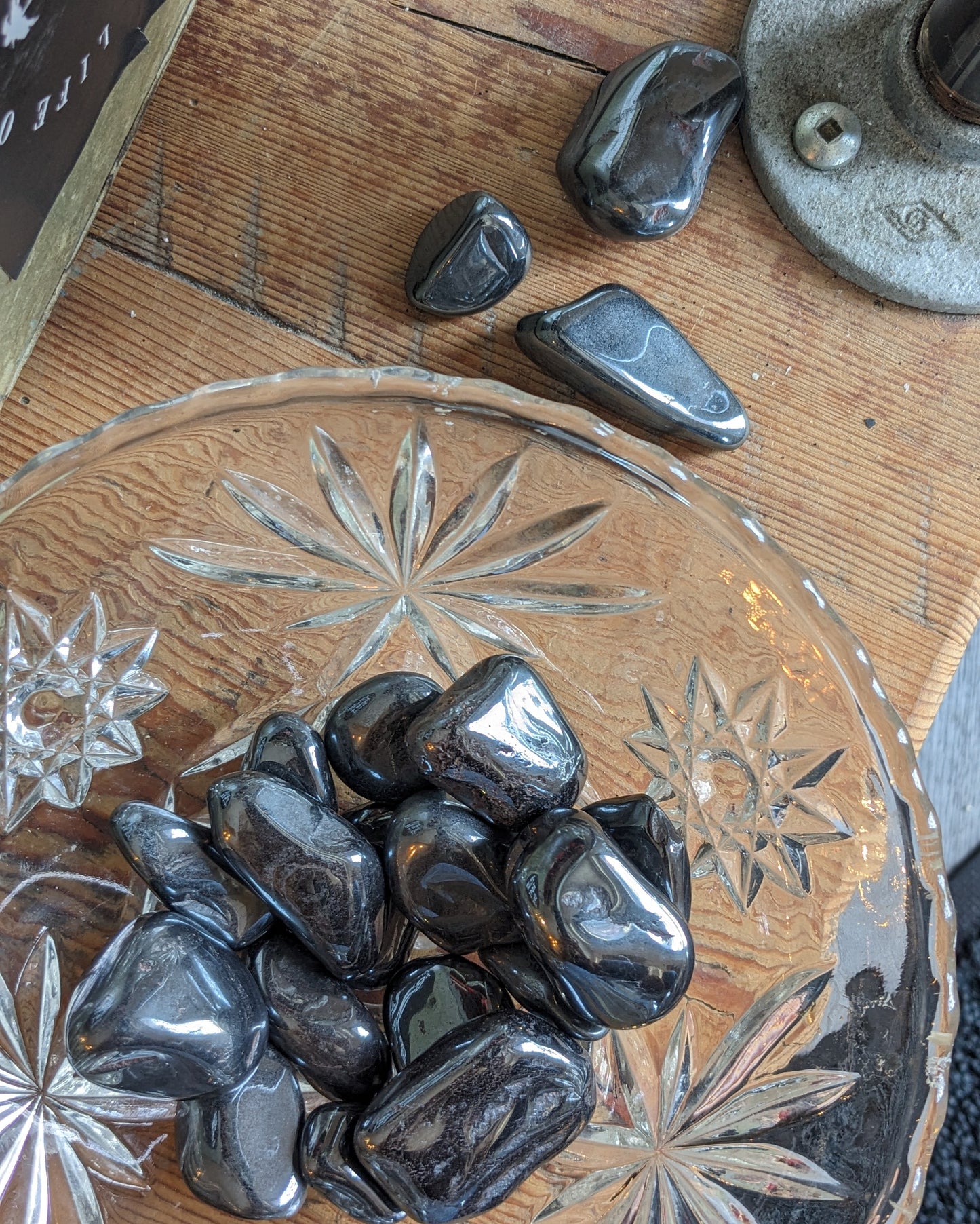 Hematite Tumbled