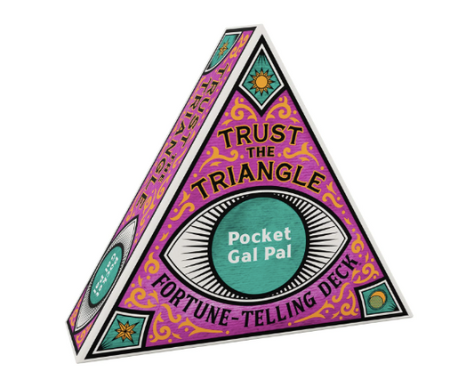 Trust the Triangle Fortune-Telling Deck: Pocket Gal Pal