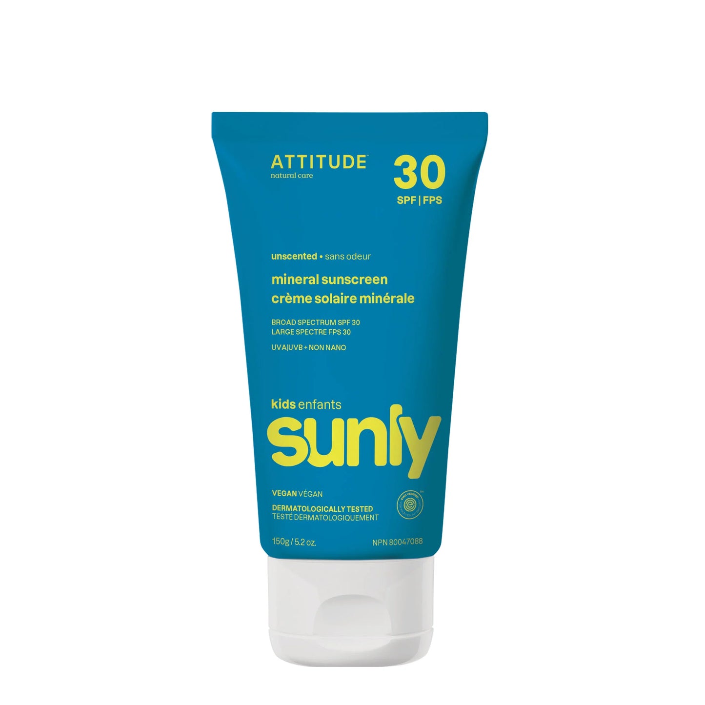 Unscented Mineral Sunscreen SPF 30 KIDS