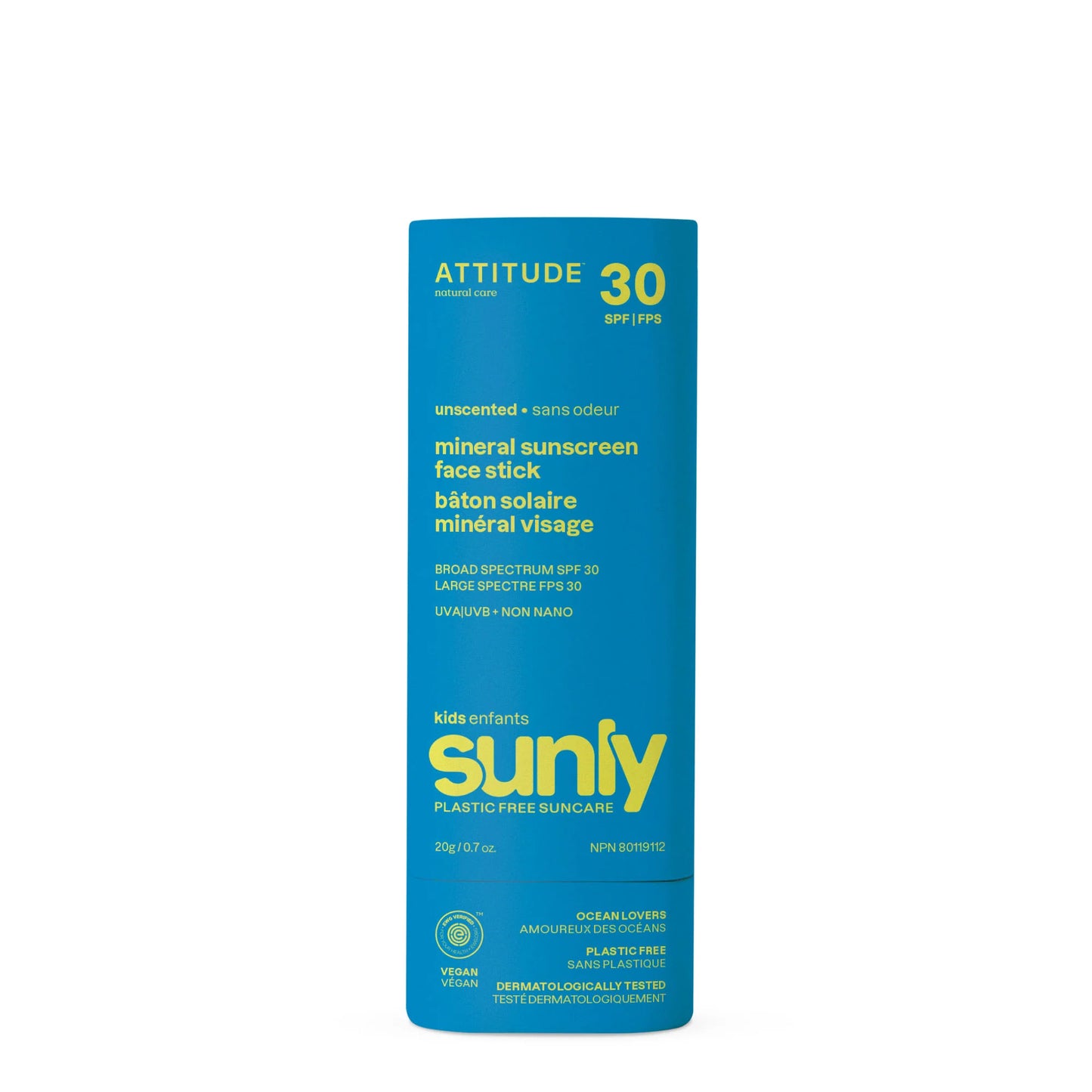 Unscented Mineral Sunscreen SPF 30 KIDS