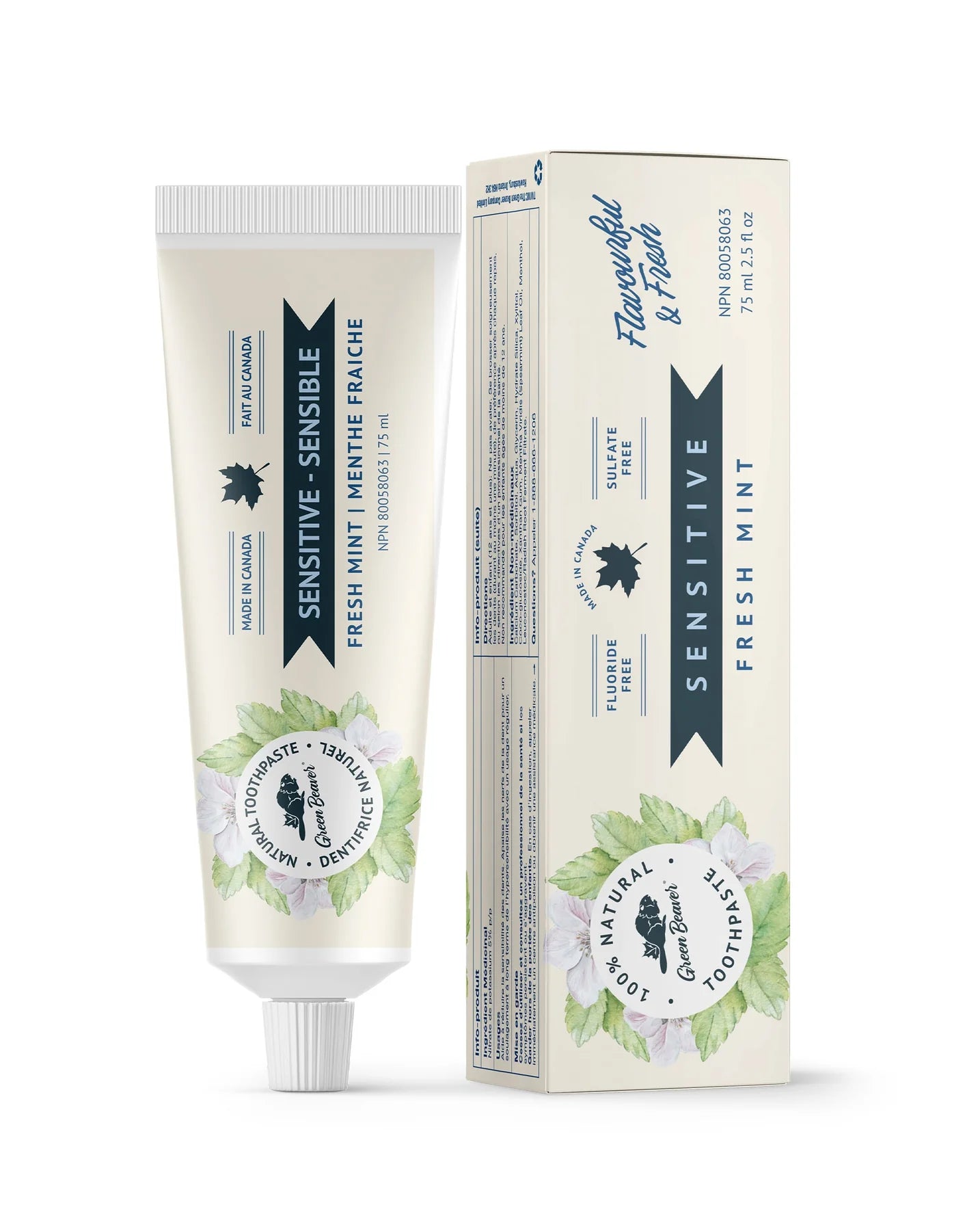 Green Beaver Sensitive Toothpaste