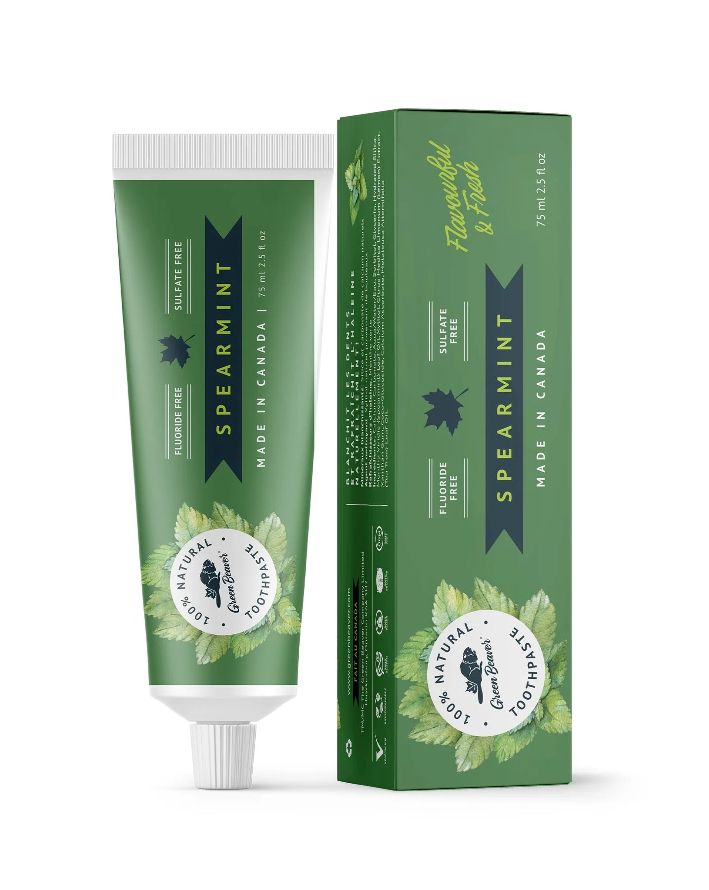 Green Beaver Spearmint Toothpaste