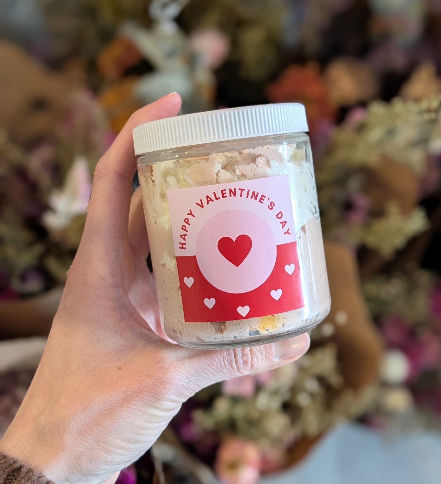 Rose + Vanilla Valentine Whipped Butter