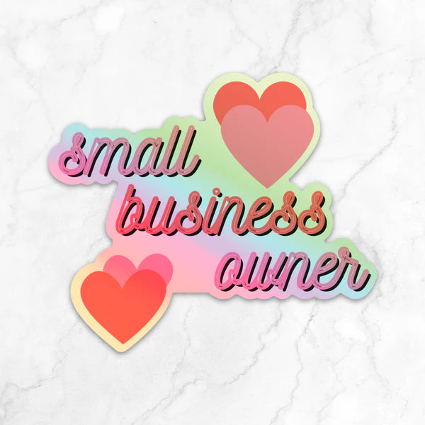 Small Business Owner Sticker