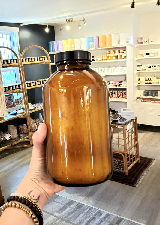 Bohemian Bath Soak 32oz Amber