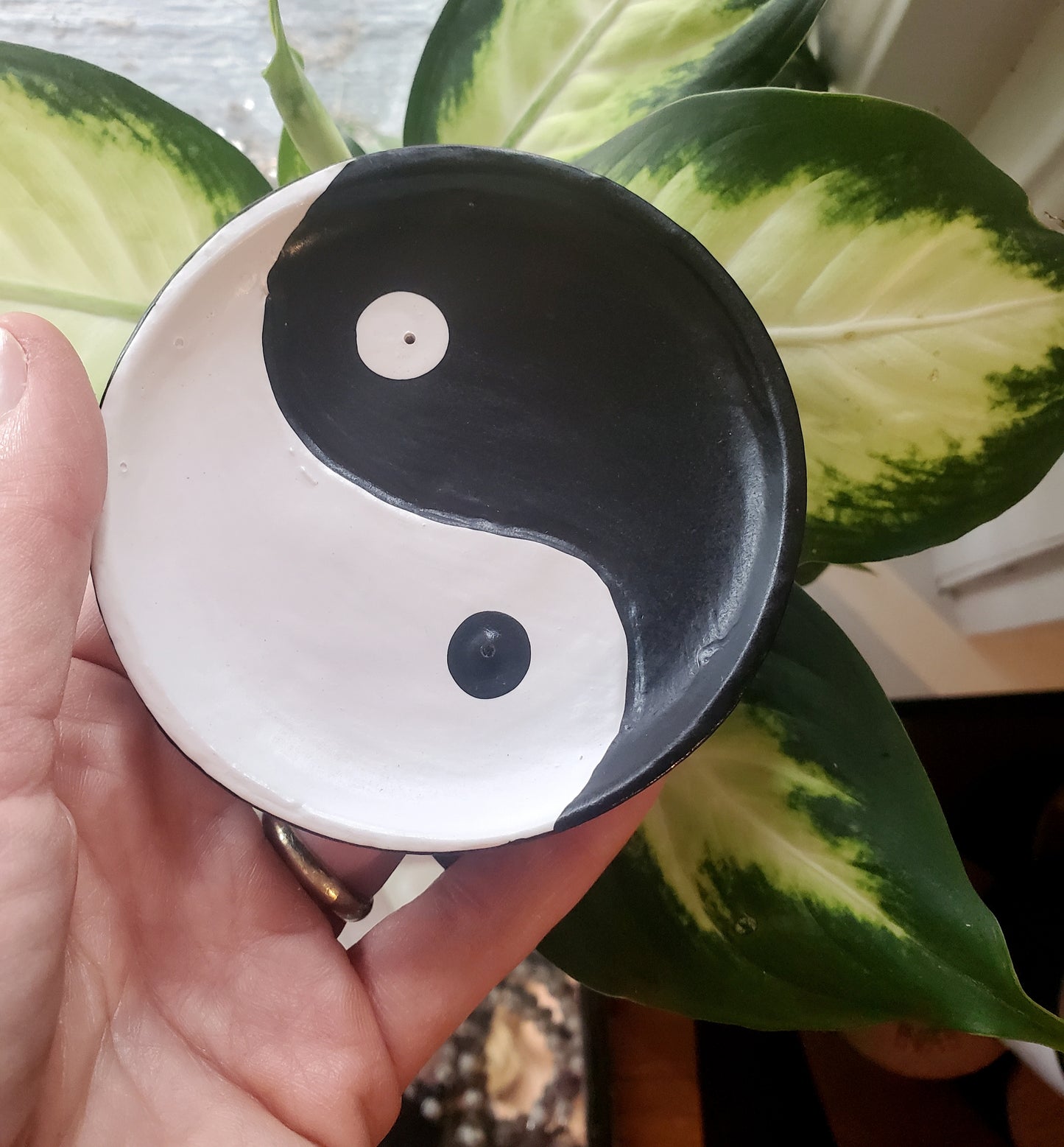 Yin Yang Incense Holder