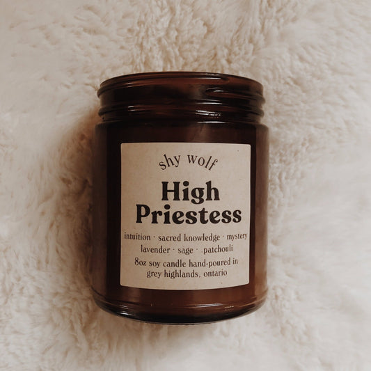 High Priestess Candle