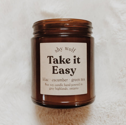 Take it Easy Candle