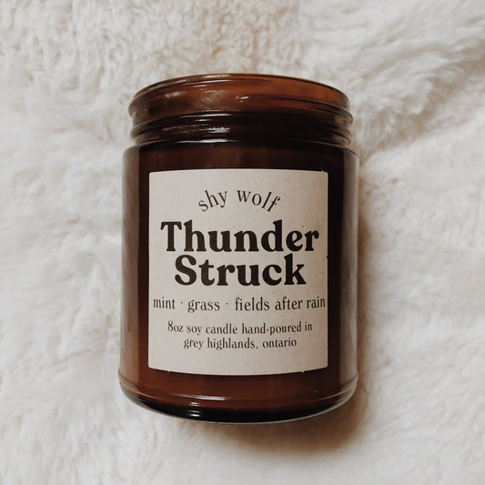 Thunderstruck Candle