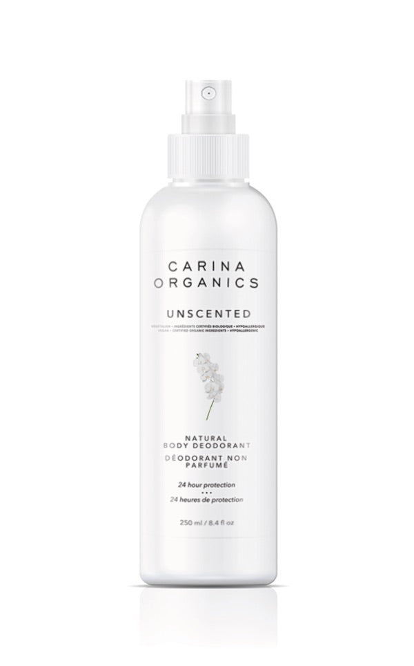 Carina Unscented Natural Body Deodorant